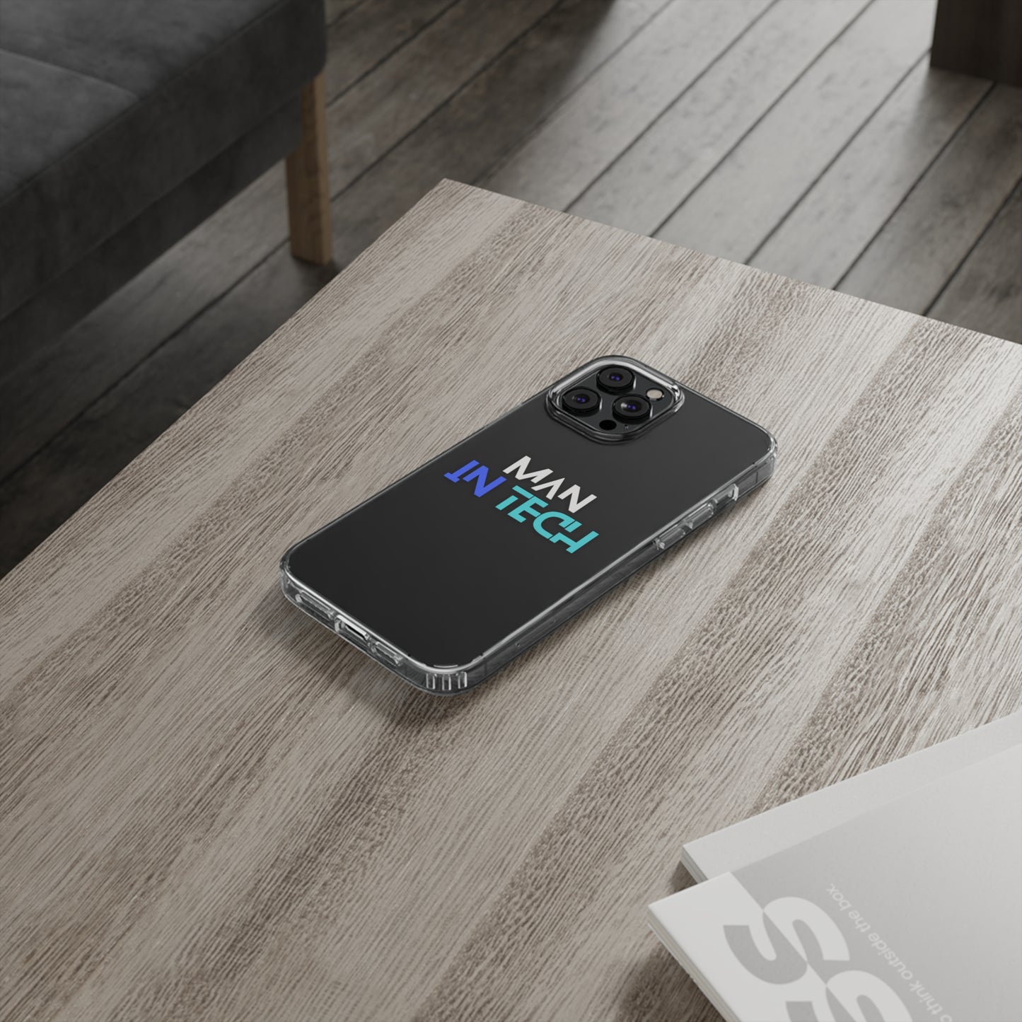 Man In Tech Clear Cases