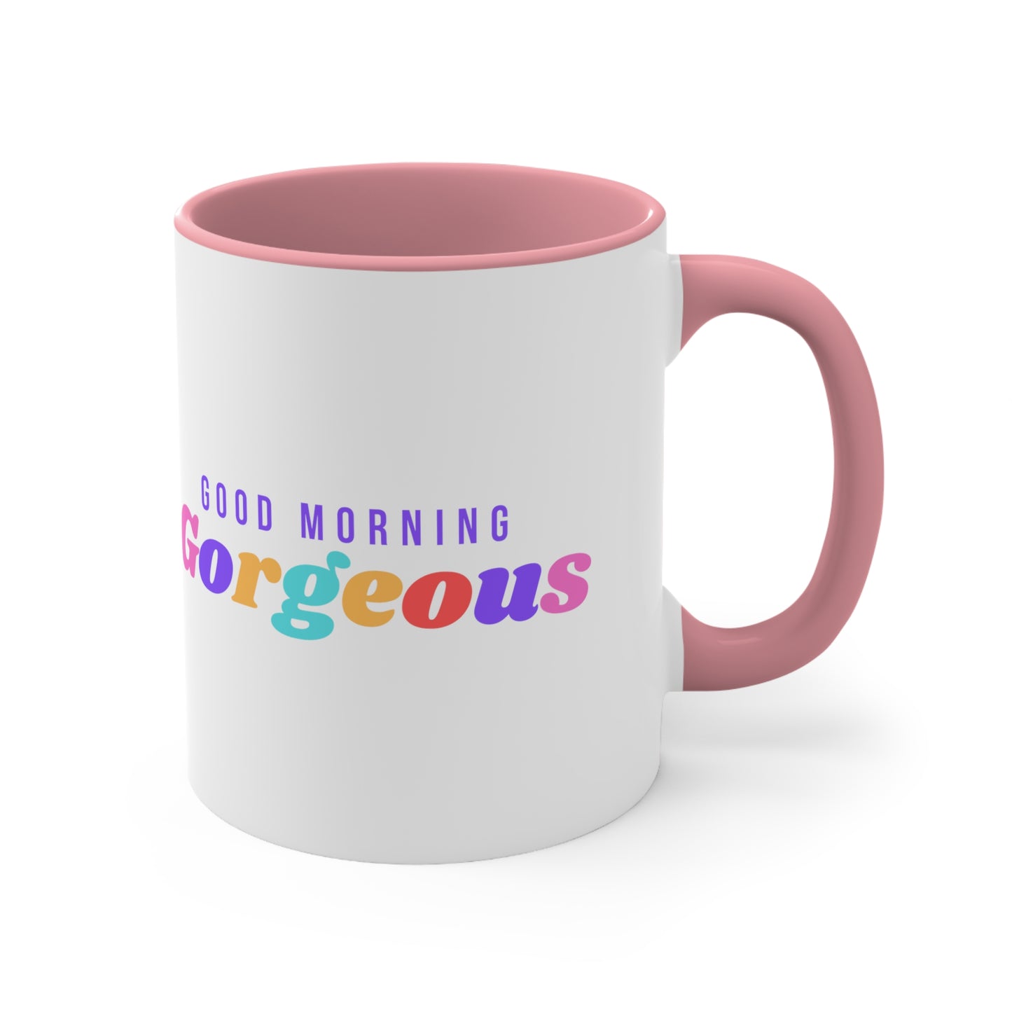 Good Morning Gorgeous Accent Coffee Mug, 11oz