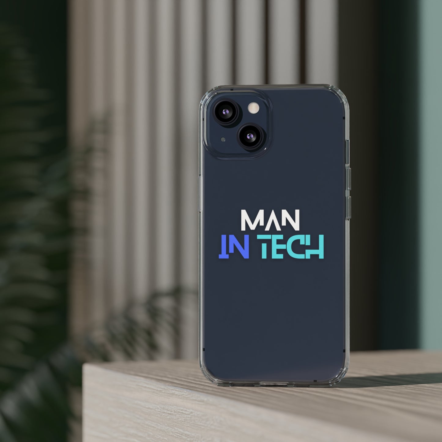 Man In Tech Clear Cases