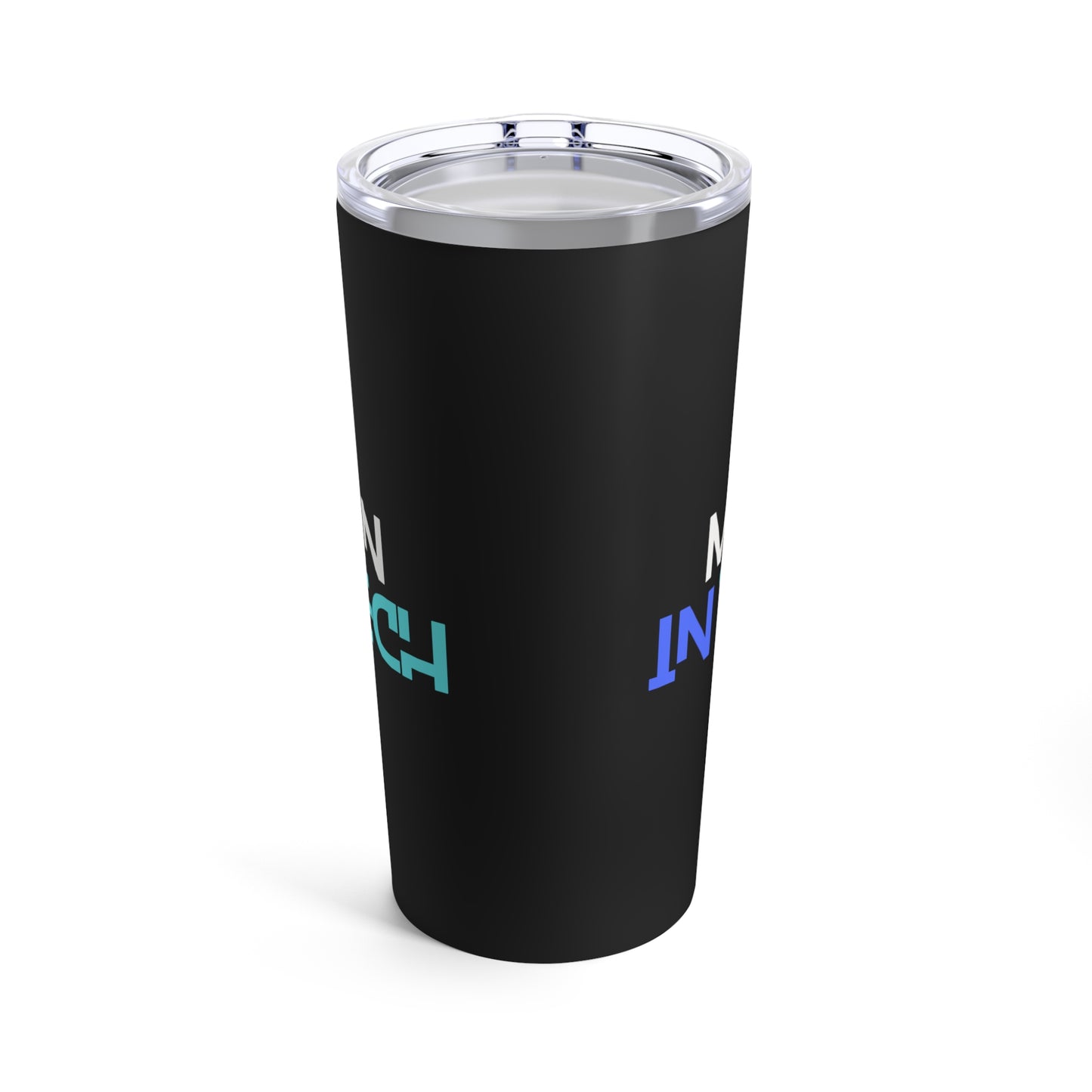 Man In Tech Tumbler 20oz (Black)