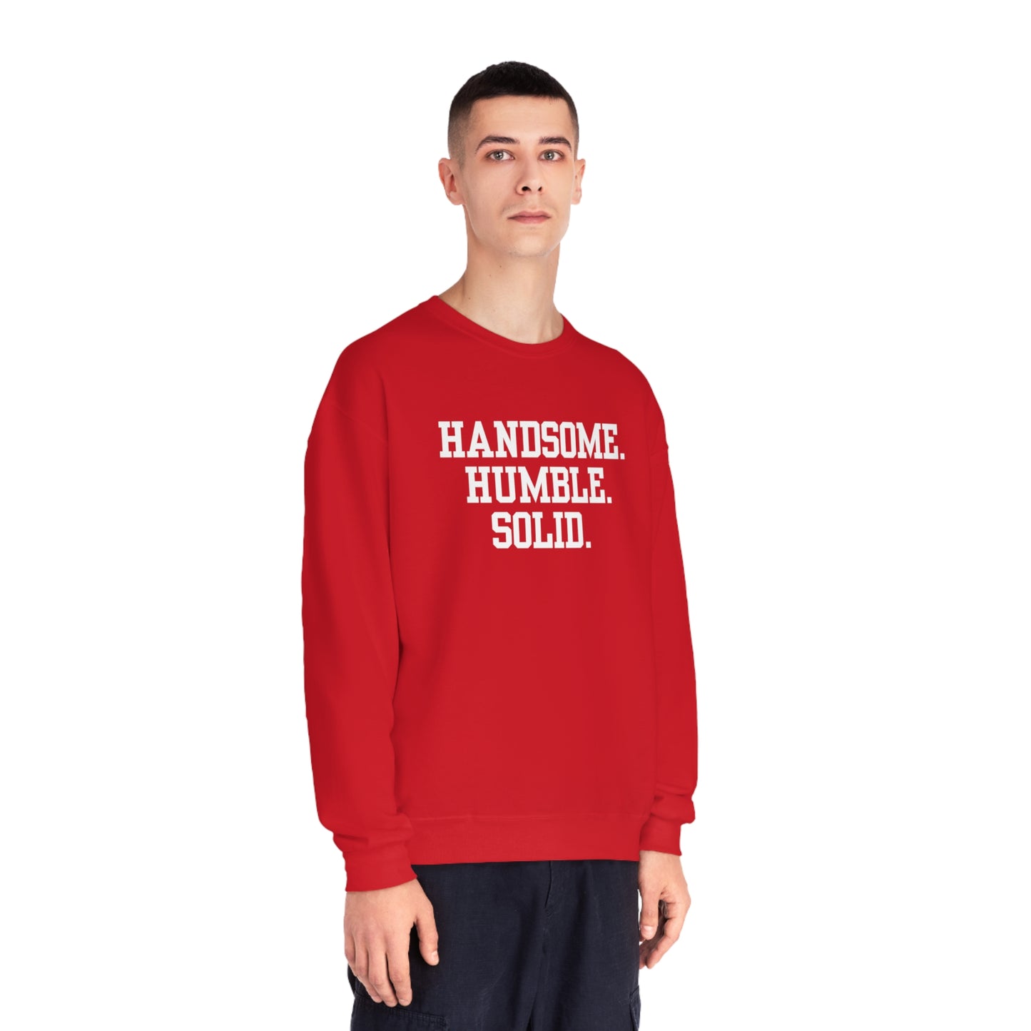 Handsome Unisex NuBlend® Crewneck Sweatshirt (Multiple Colors)