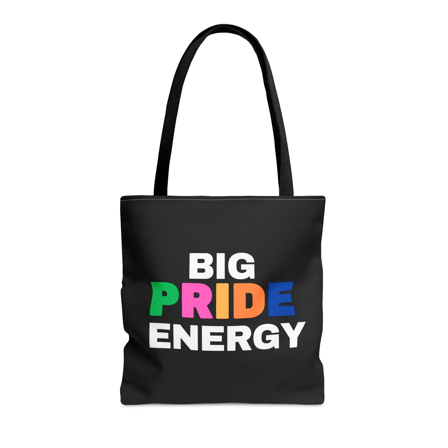 Big Pride Energy Tote Bag (Black)