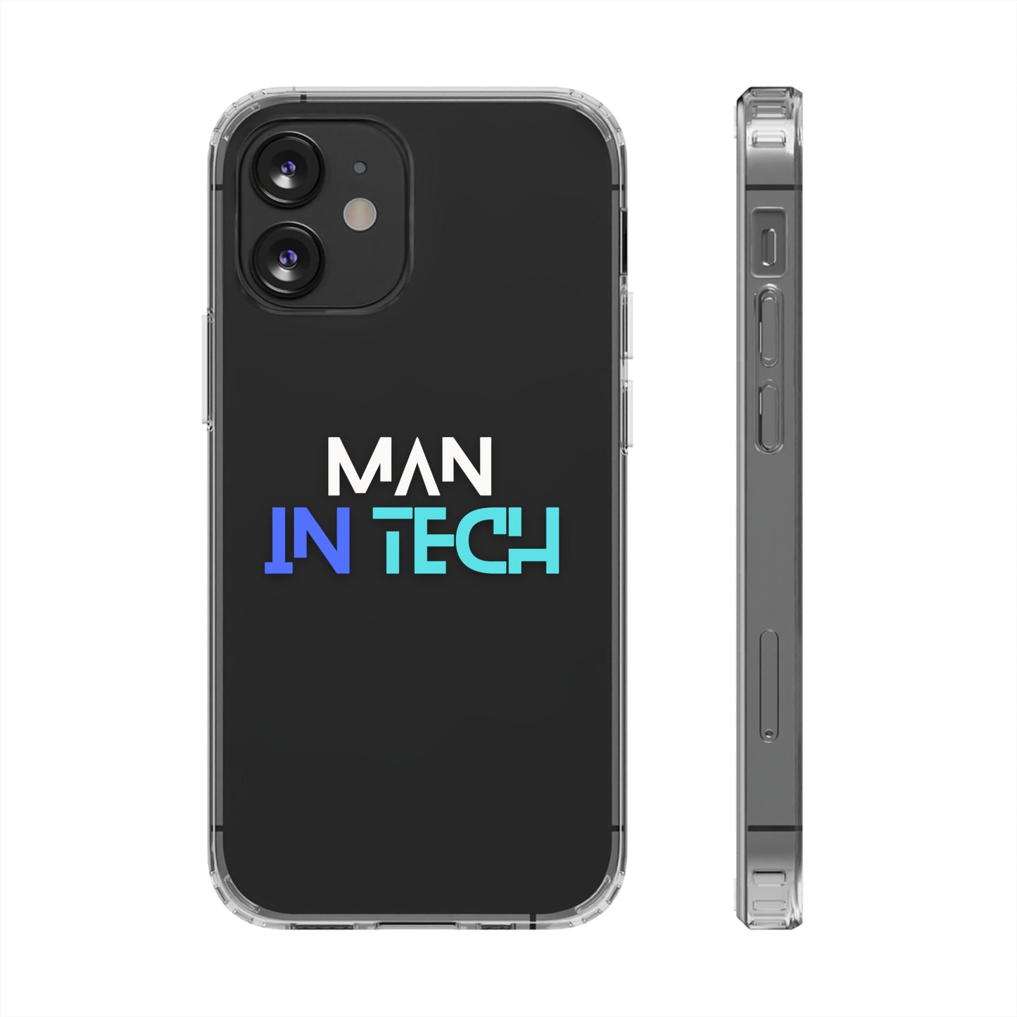 Man In Tech Clear Cases