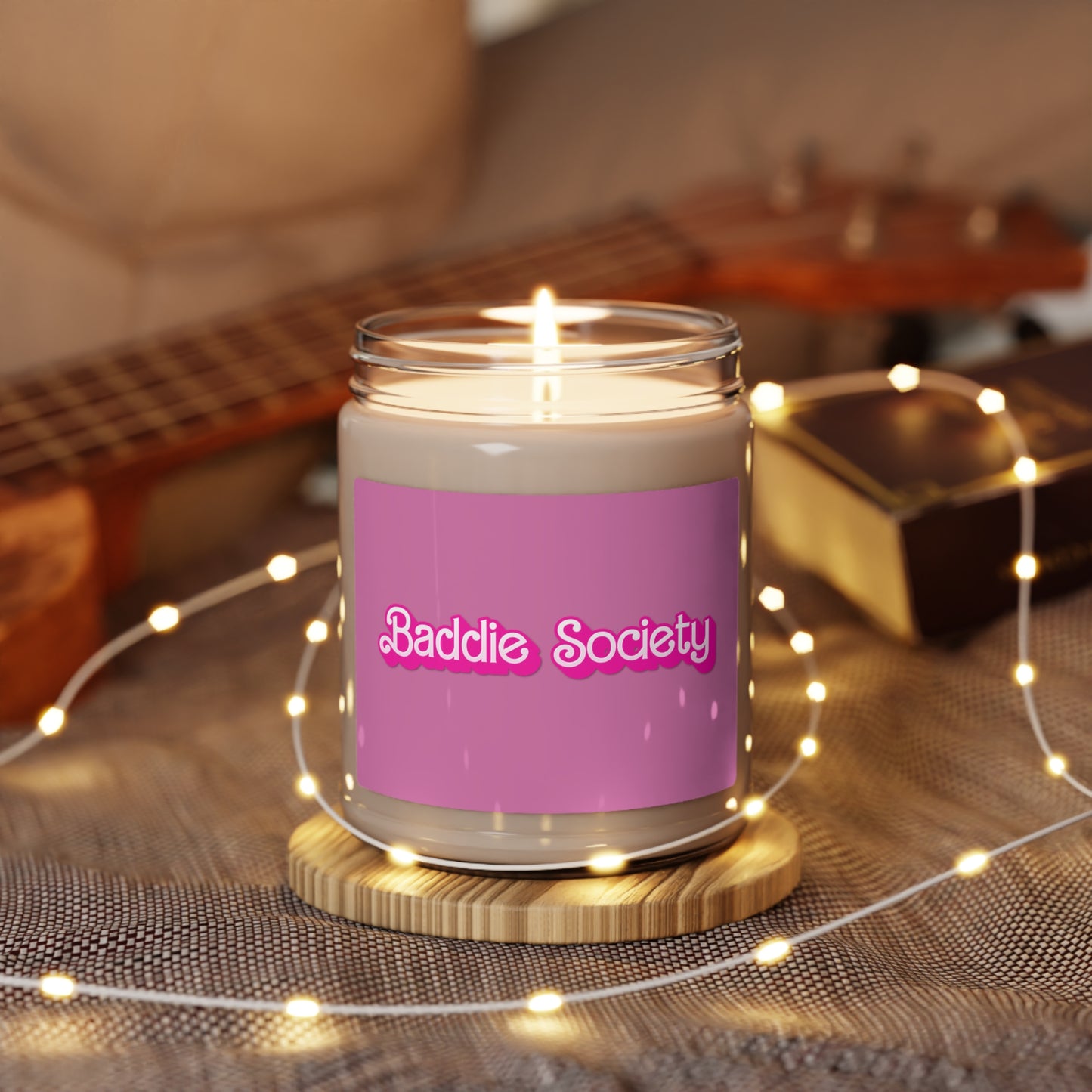 Baddie Society Scented Soy Candle, 9oz