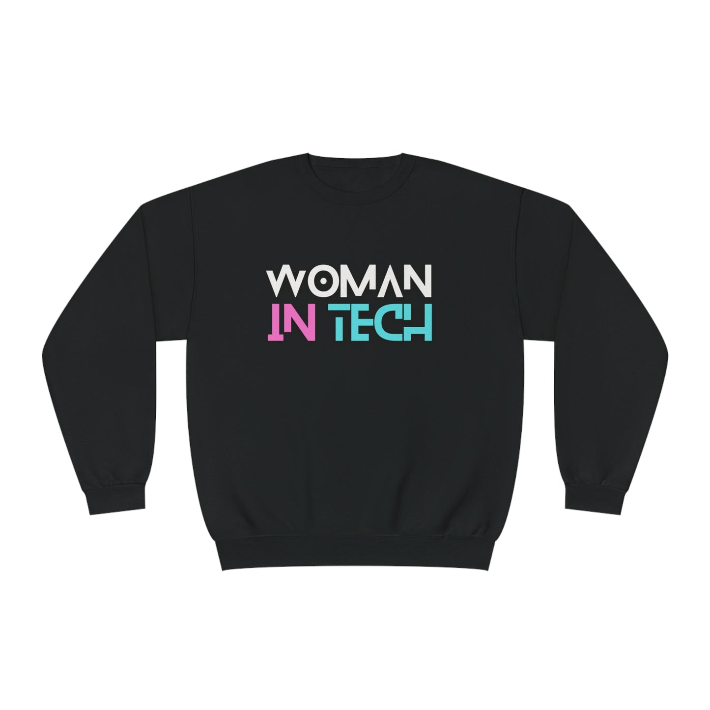 Woman In Tech Unisex NuBlend® Crewneck Sweatshirt (Multiple Colors)
