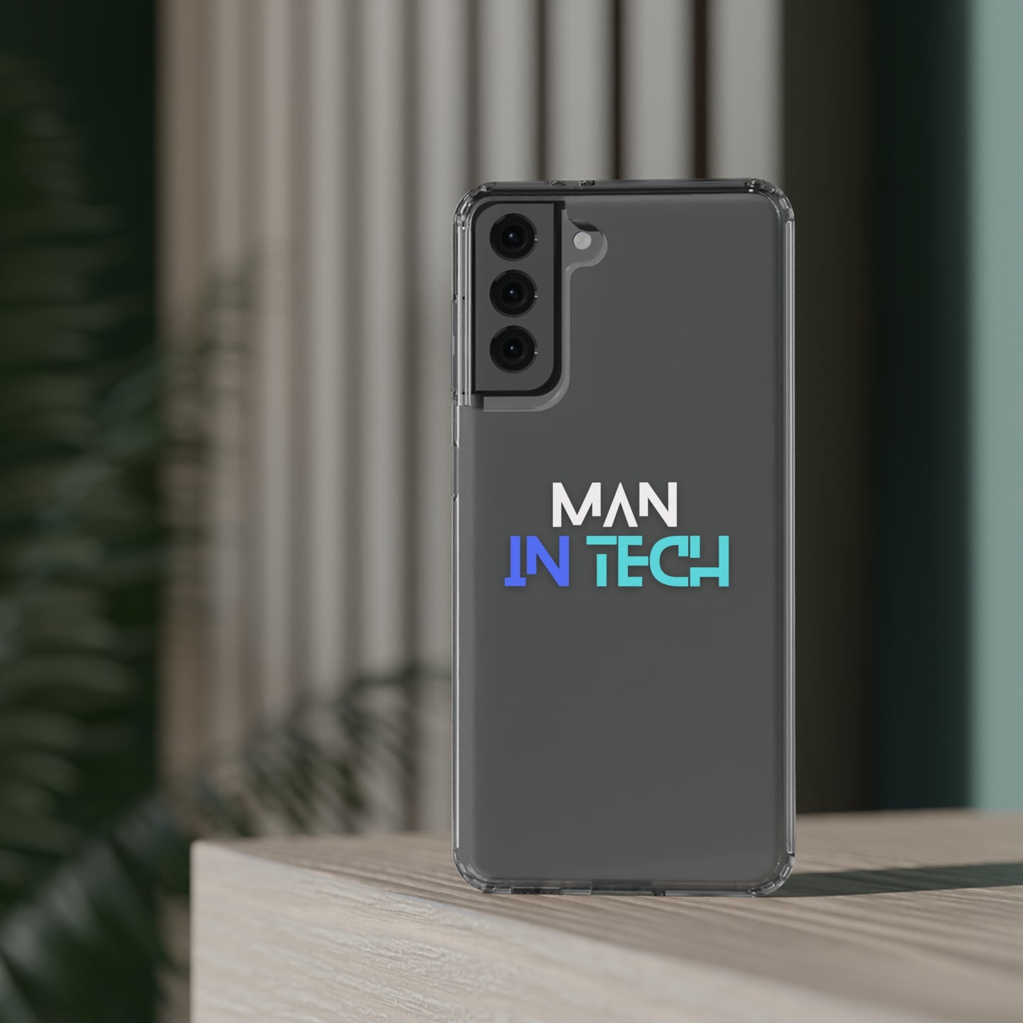 Man In Tech Clear Cases