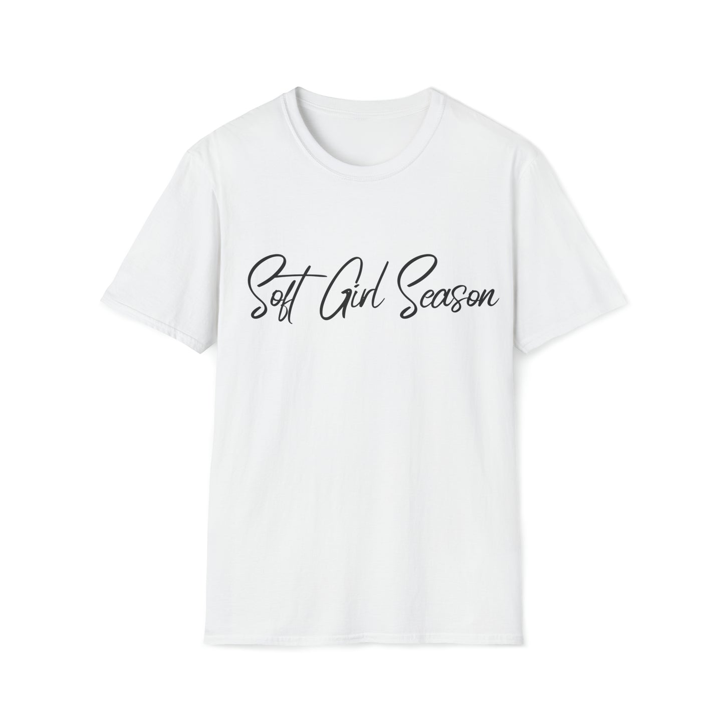 Soft Girl Season Unisex Softstyle T-Shirt (Multiple Colors)