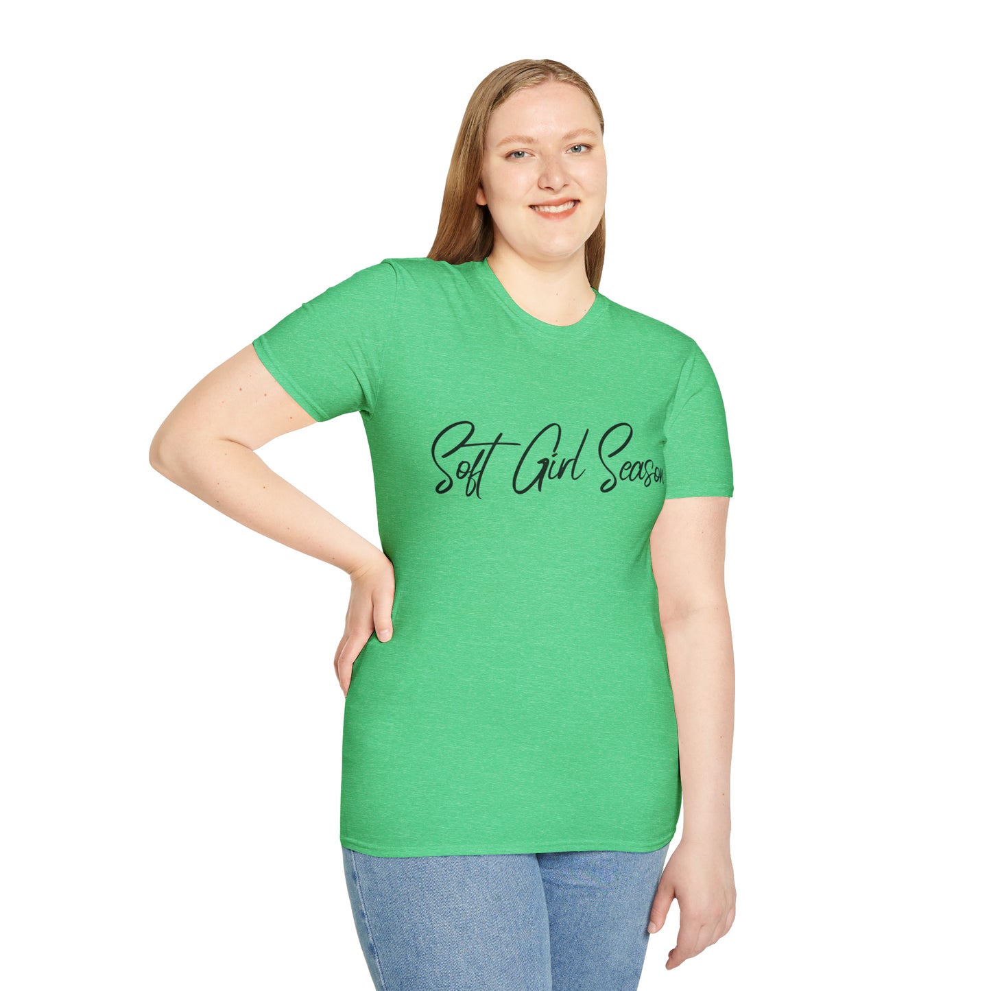 Soft Girl Season Unisex Softstyle T-Shirt (Multiple Colors)