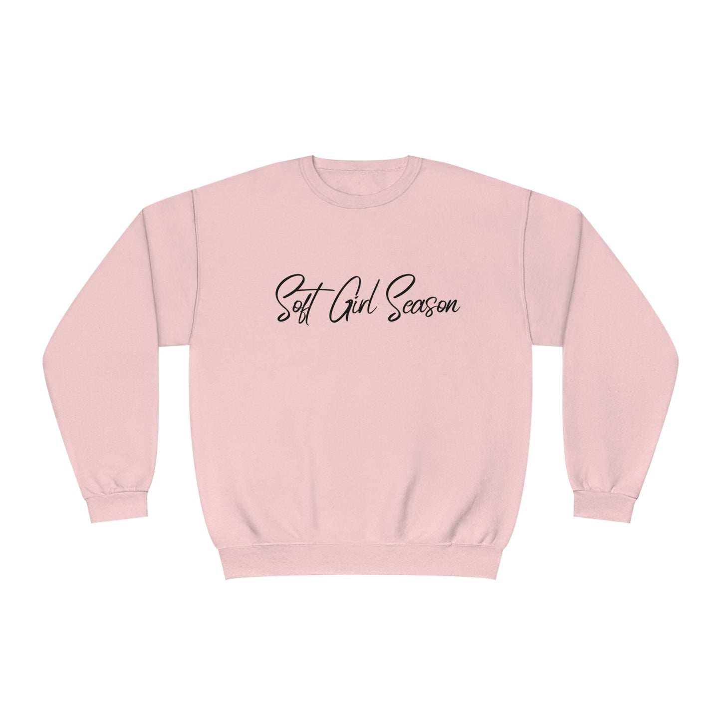 Soft Girl Season Unisex NuBlend® Crewneck Sweatshirt (Multiple Colors)