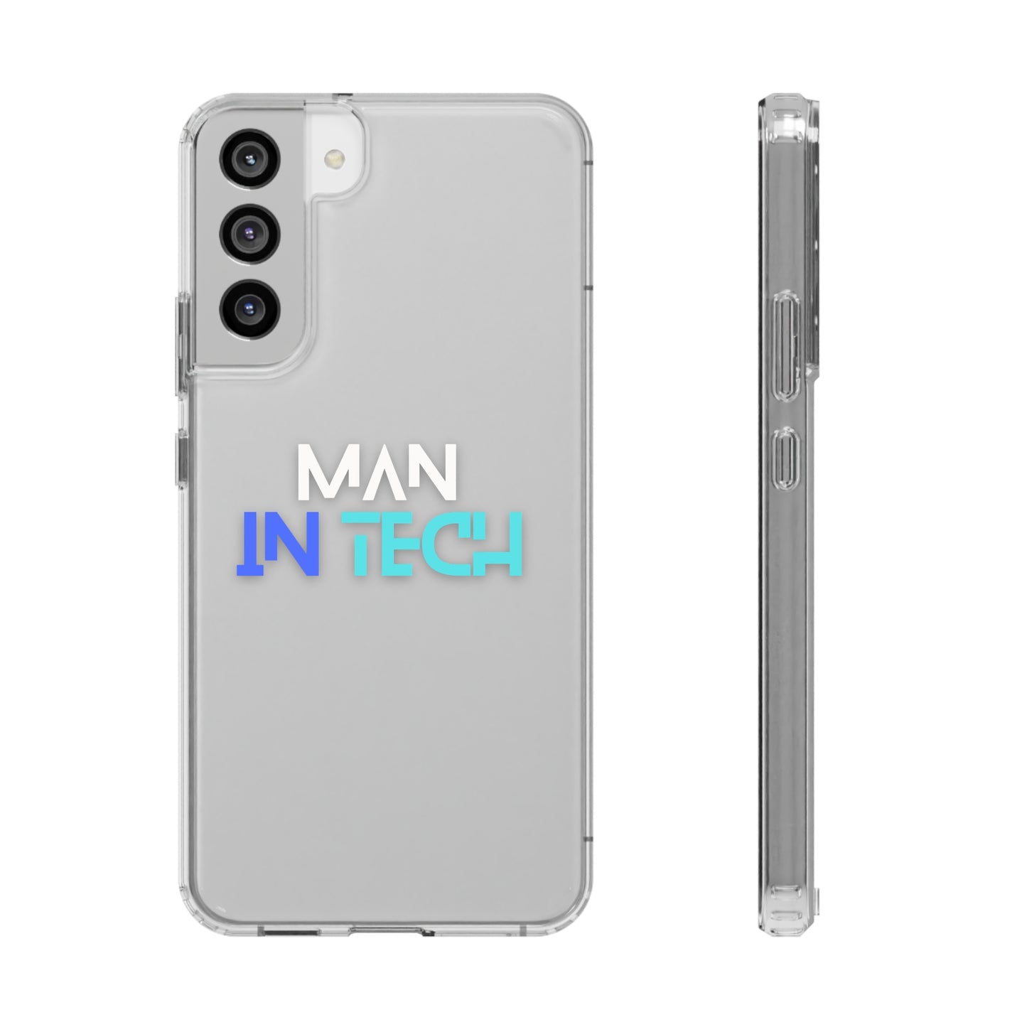 Man In Tech Clear Cases