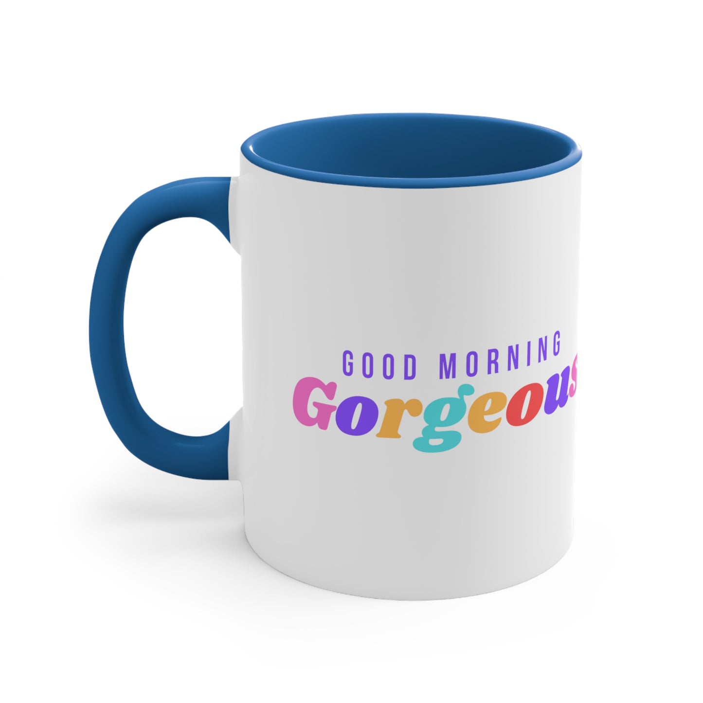 Good Morning Gorgeous Accent Coffee Mug, 11oz