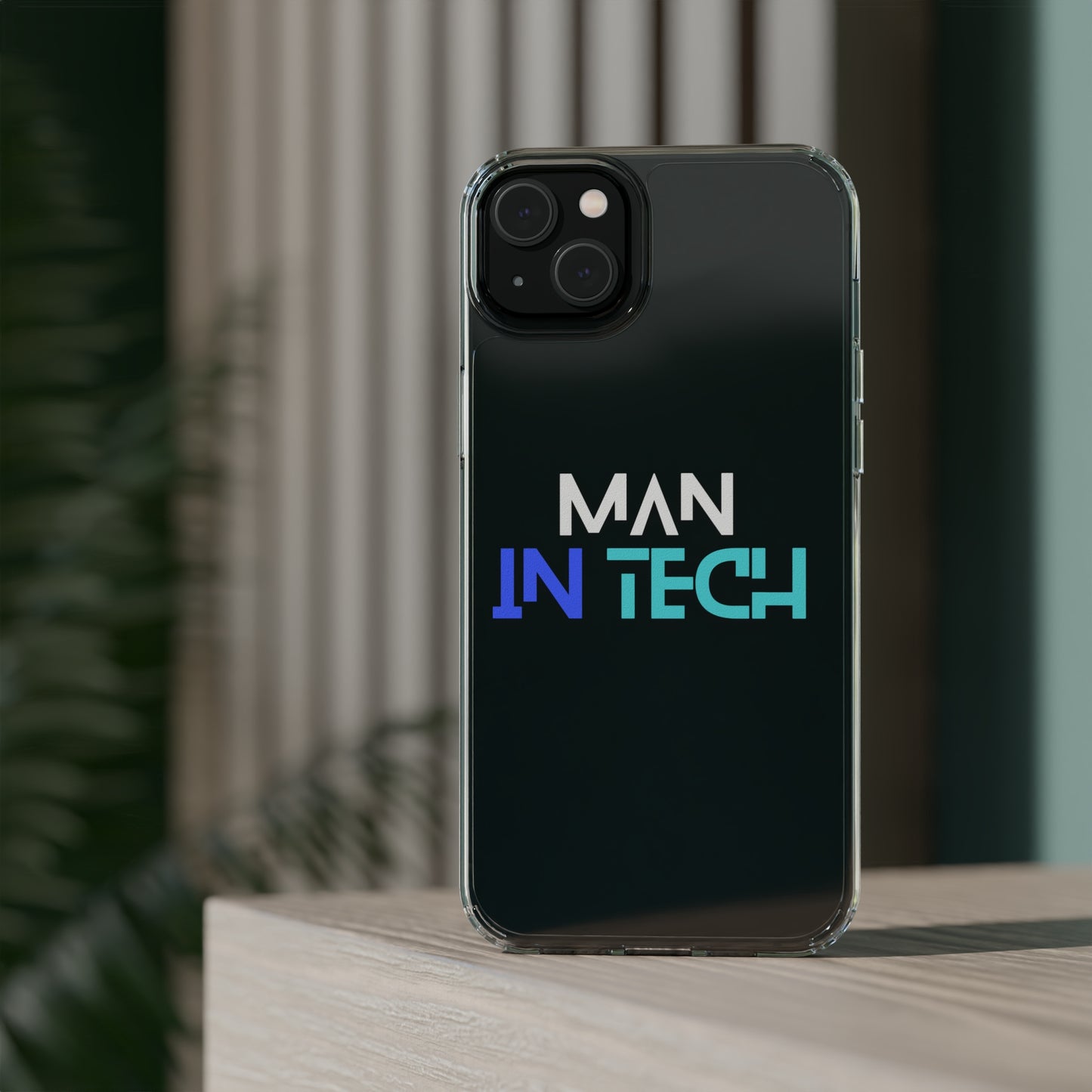 Man In Tech Clear Cases