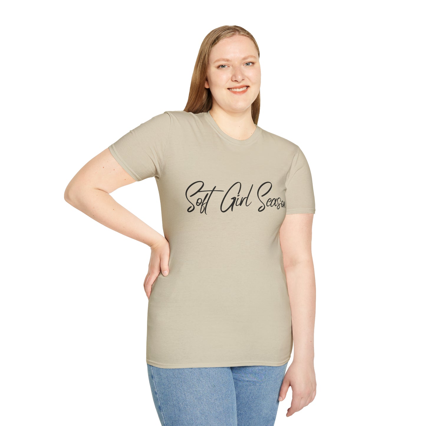 Soft Girl Season Unisex Softstyle T-Shirt (Multiple Colors)