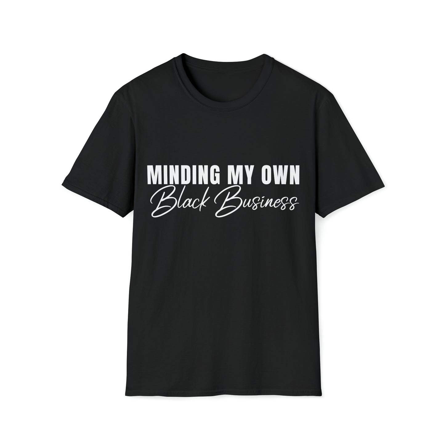 MMBOB Unisex Softstyle T-Shirt (Black)