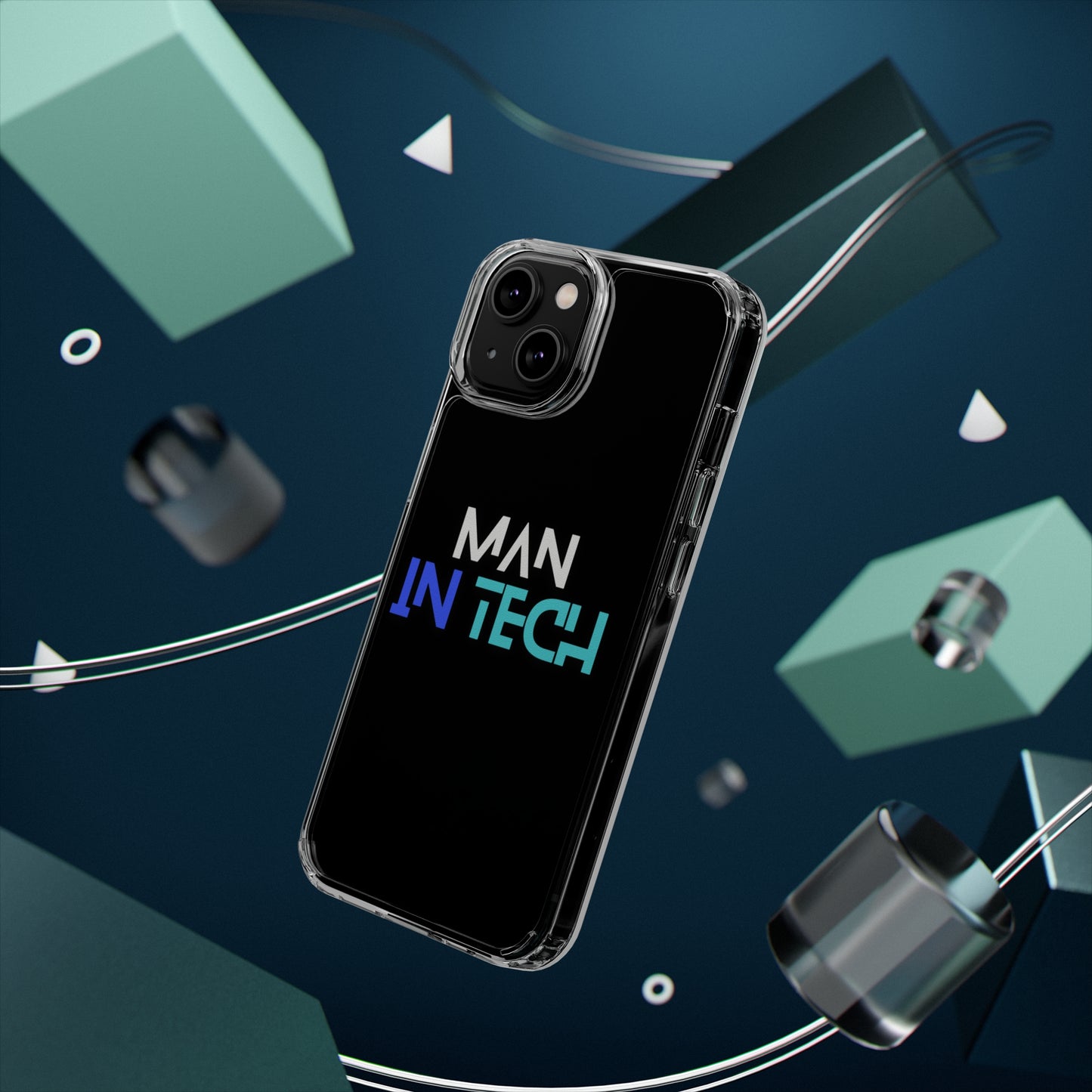 Man In Tech Clear Cases