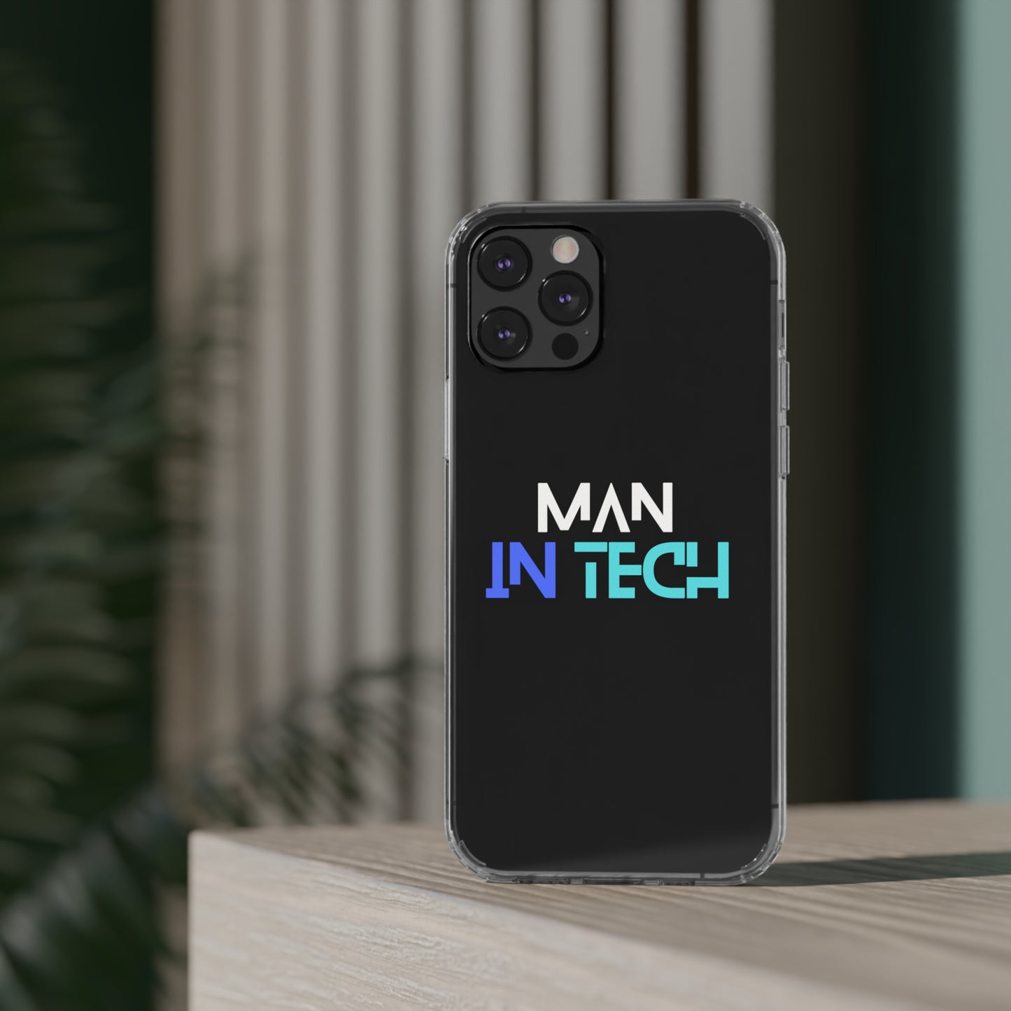 Man In Tech Clear Cases