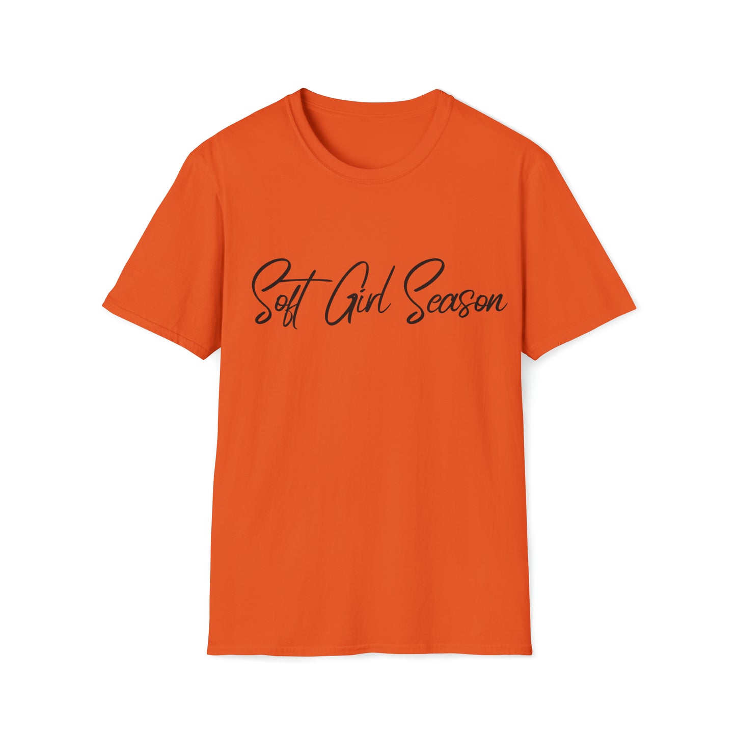 Soft Girl Season Unisex Softstyle T-Shirt (Multiple Colors)