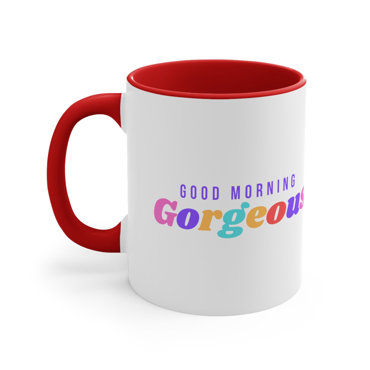 Good Morning Gorgeous Accent Coffee Mug, 11oz