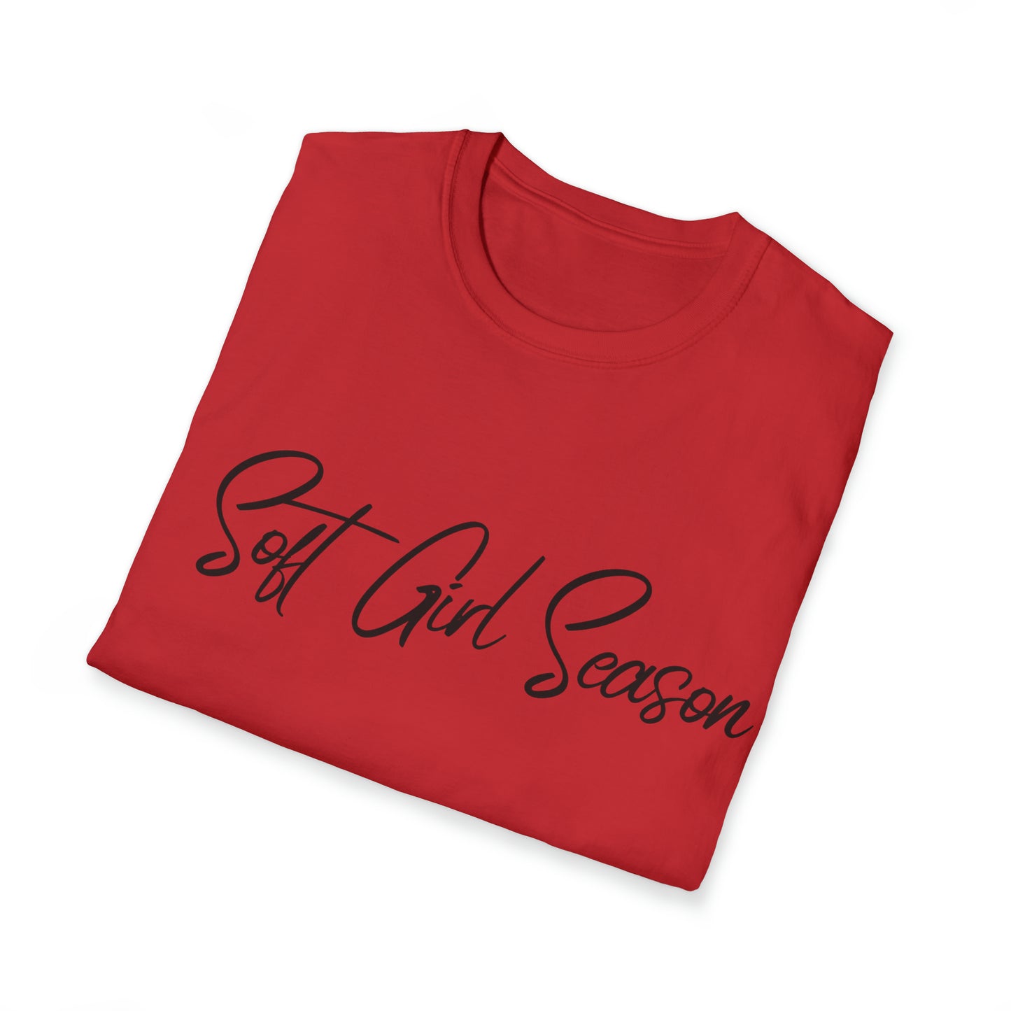 Soft Girl Season Unisex Softstyle T-Shirt (Multiple Colors)