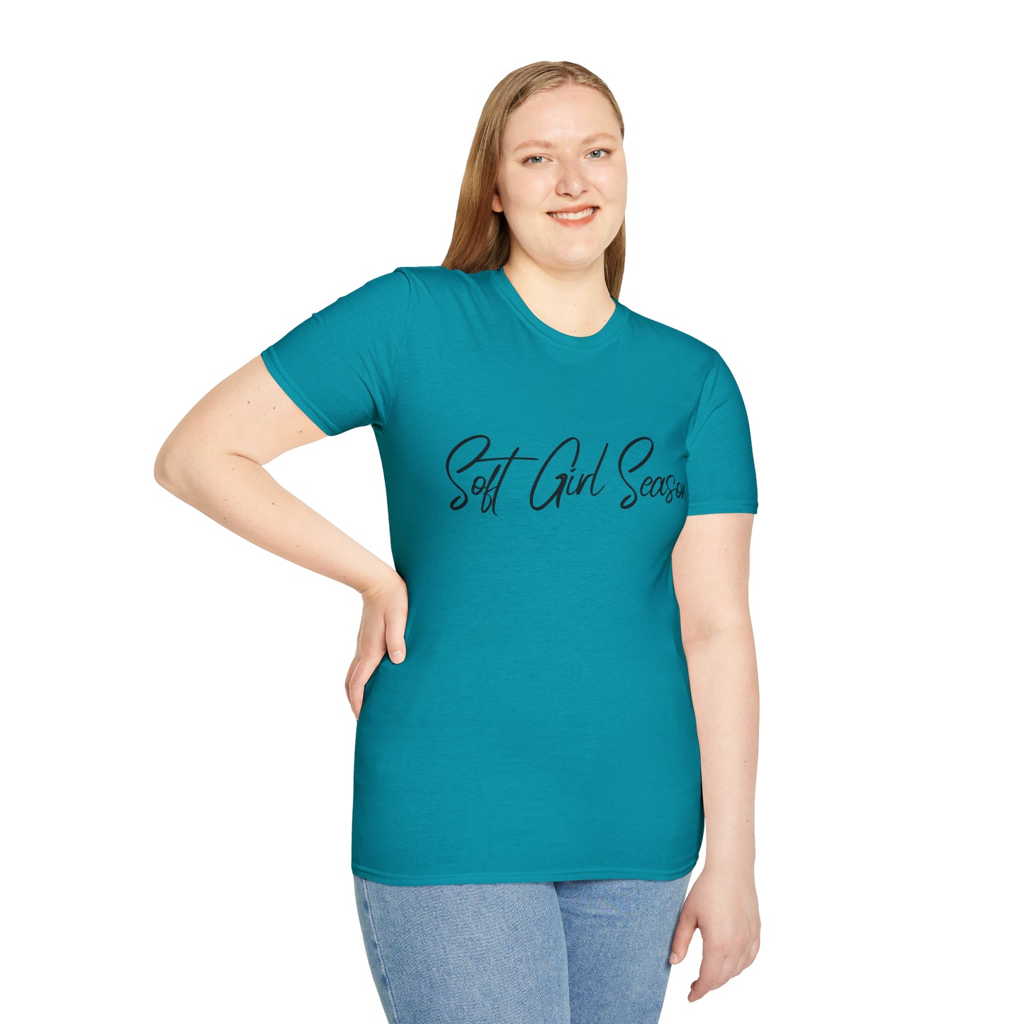 Soft Girl Season Unisex Softstyle T-Shirt (Multiple Colors)