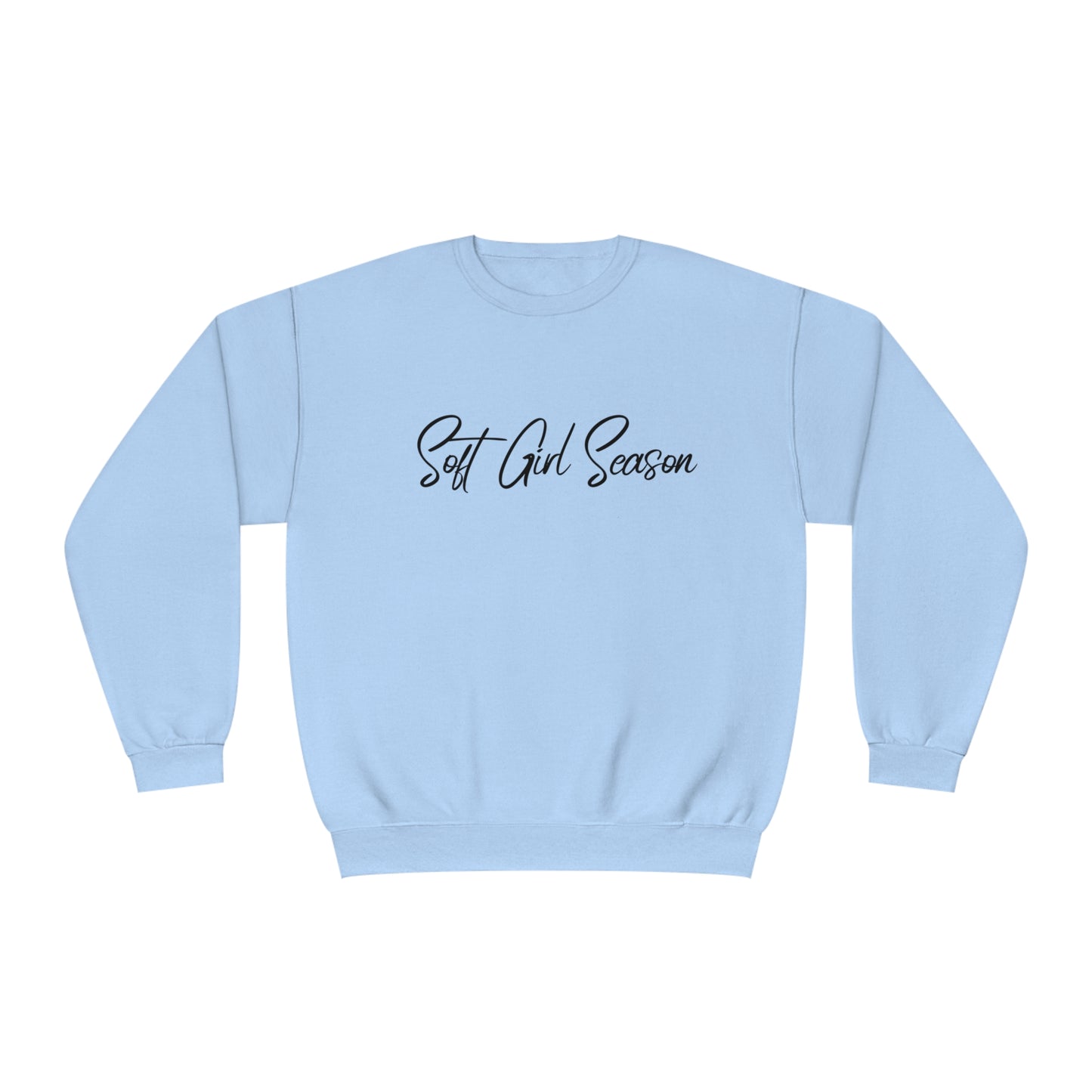 Soft Girl Season Unisex NuBlend® Crewneck Sweatshirt (Multiple Colors)