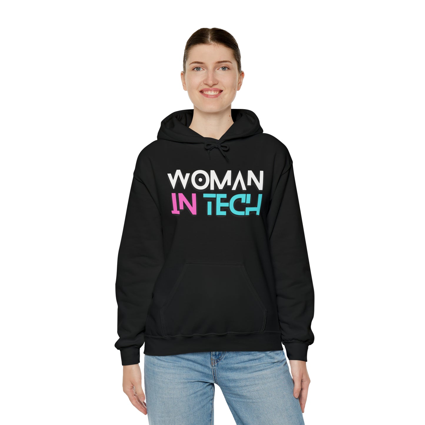 Woman In Tech Unisex Heavy Blend™ Hooded Sweatshirt