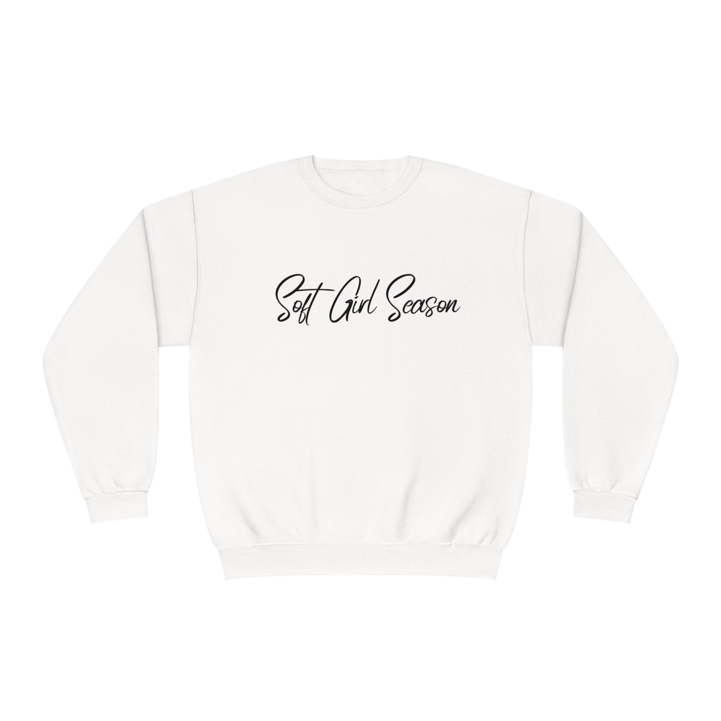 Soft Girl Season Unisex NuBlend® Crewneck Sweatshirt (Multiple Colors)