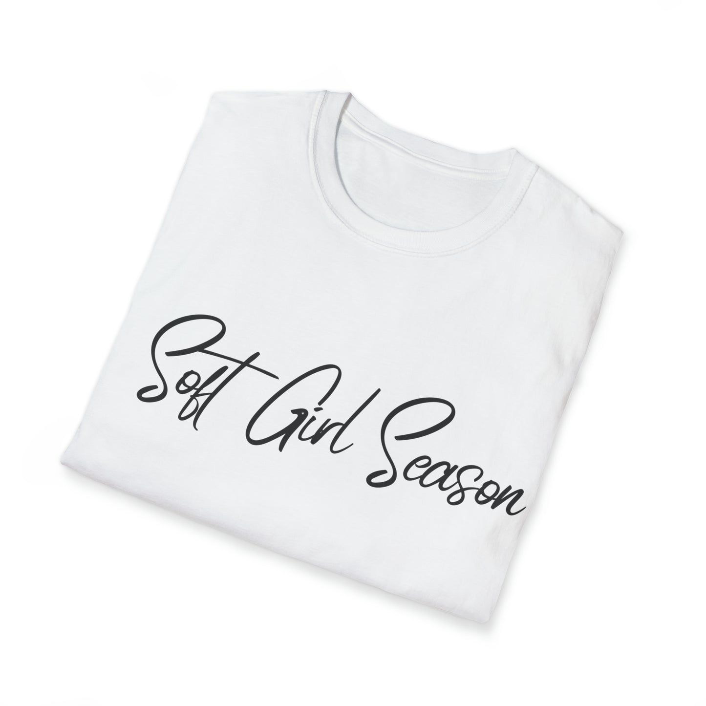 Soft Girl Season Unisex Softstyle T-Shirt (Multiple Colors)