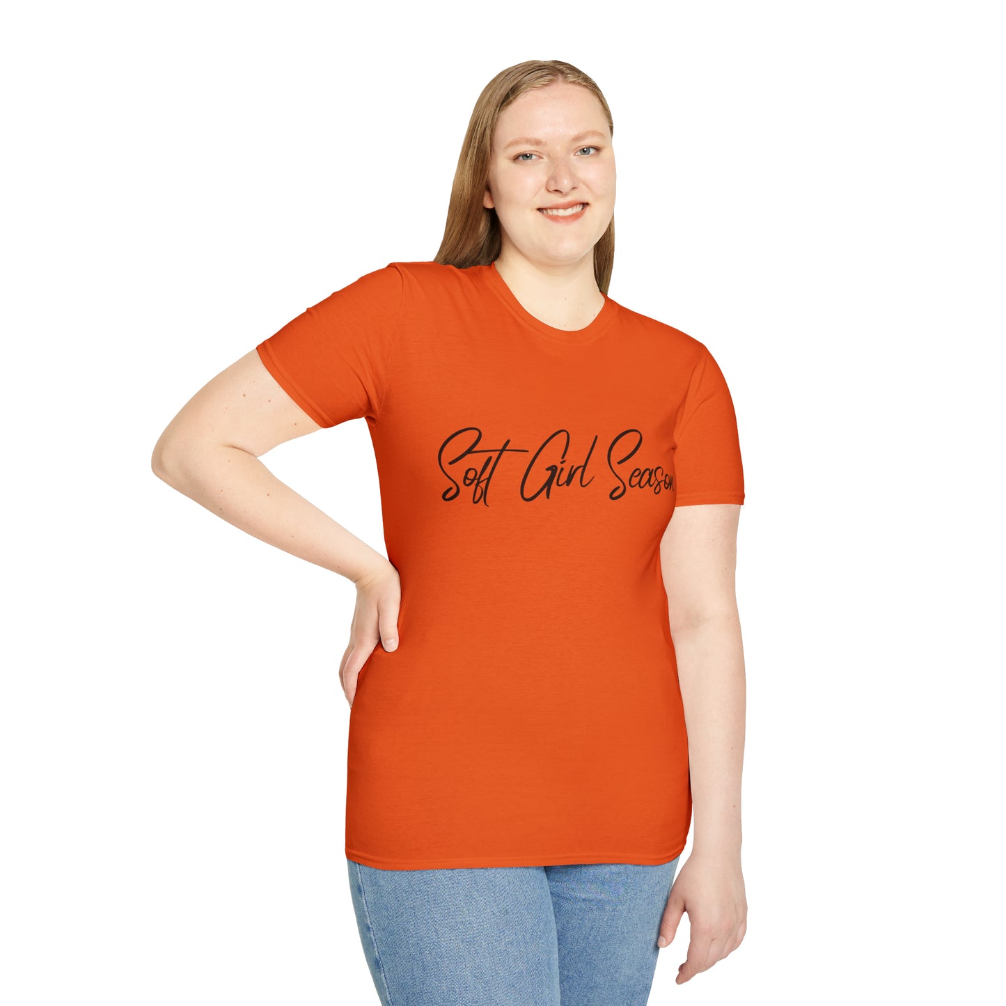 Soft Girl Season Unisex Softstyle T-Shirt (Multiple Colors)