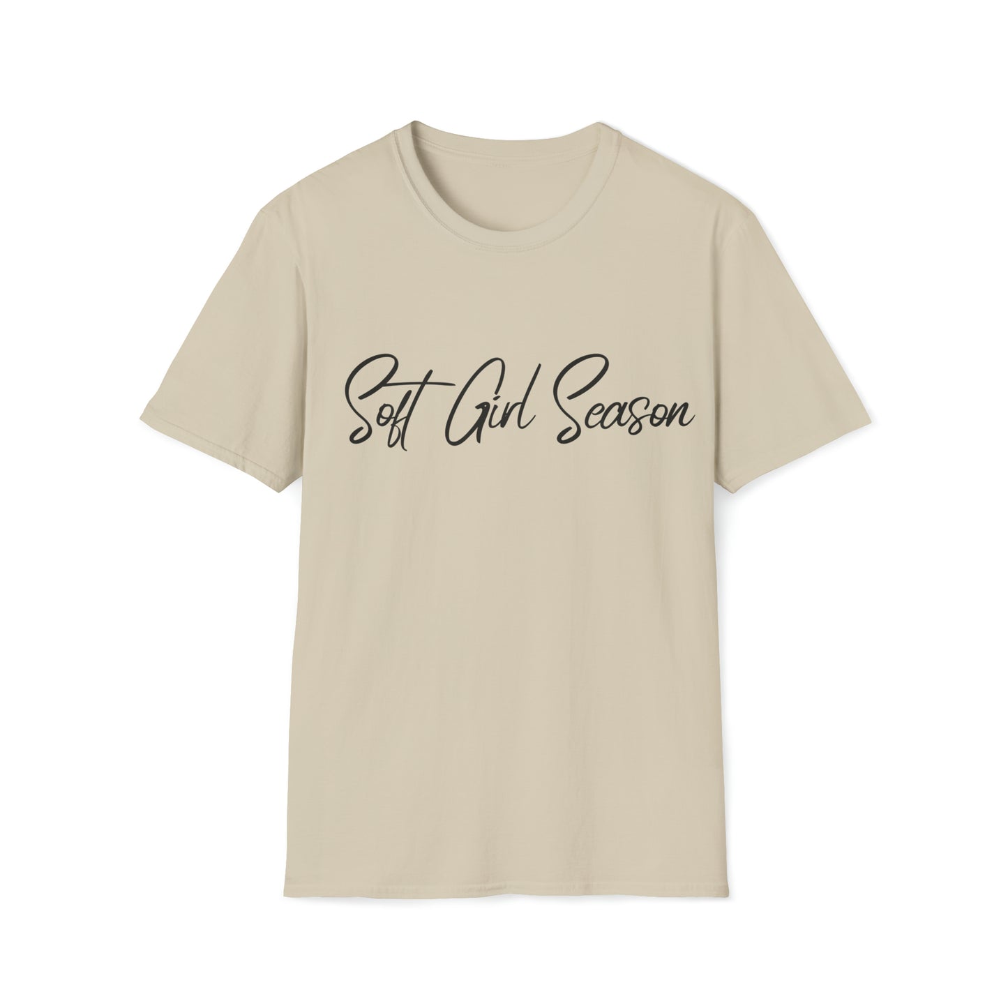 Soft Girl Season Unisex Softstyle T-Shirt (Multiple Colors)