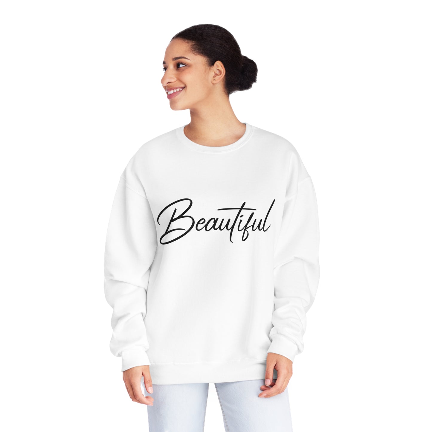 Beautiful Unisex NuBlend® Crewneck Sweatshirt (Multiple Colors)
