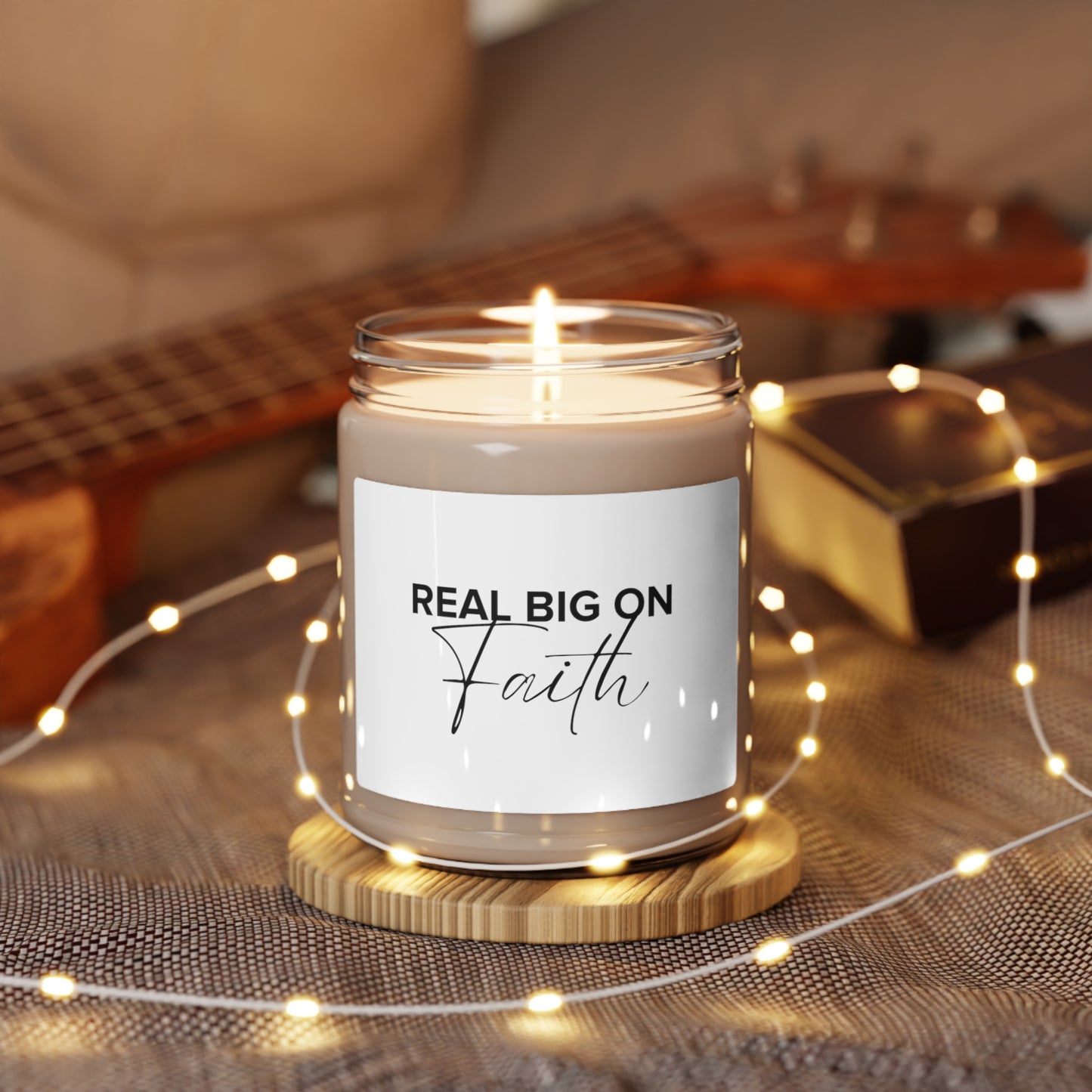 Faith Scented Soy Candle, 9oz