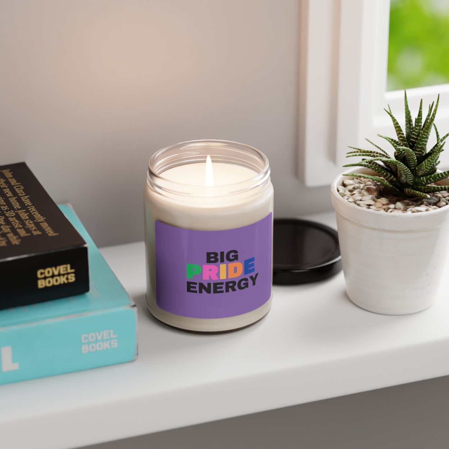 Big Pride Energy Scented Soy Candle, 9oz