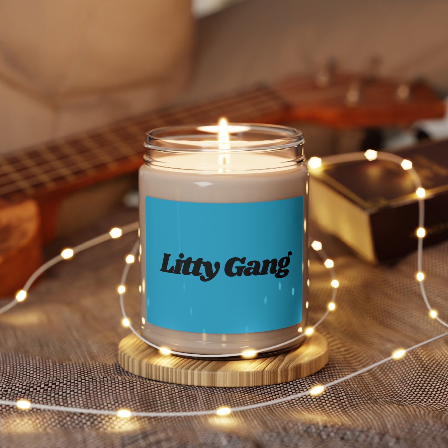 Litty Gang Scented Soy Candle, 9oz