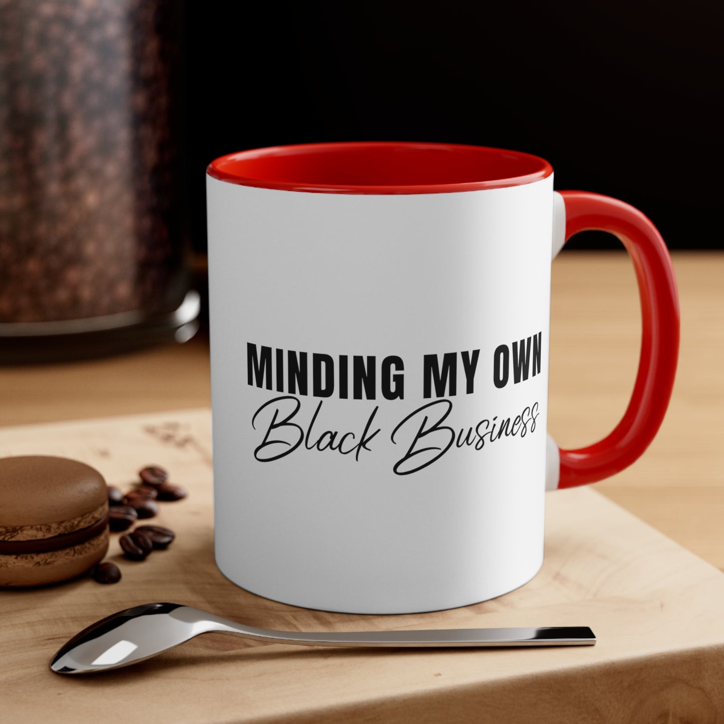 MMBOB Accent Coffee Mug, 11oz (Multicolor)