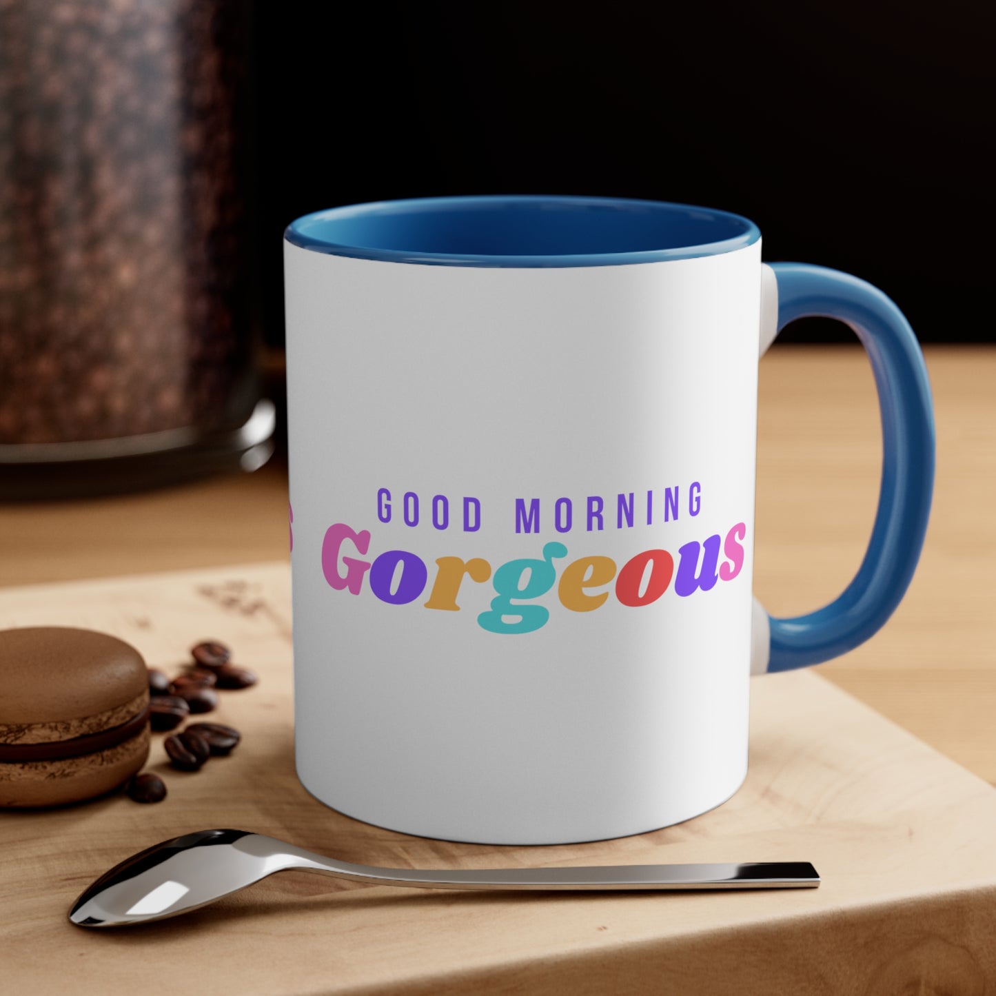 Good Morning Gorgeous Accent Coffee Mug, 11oz
