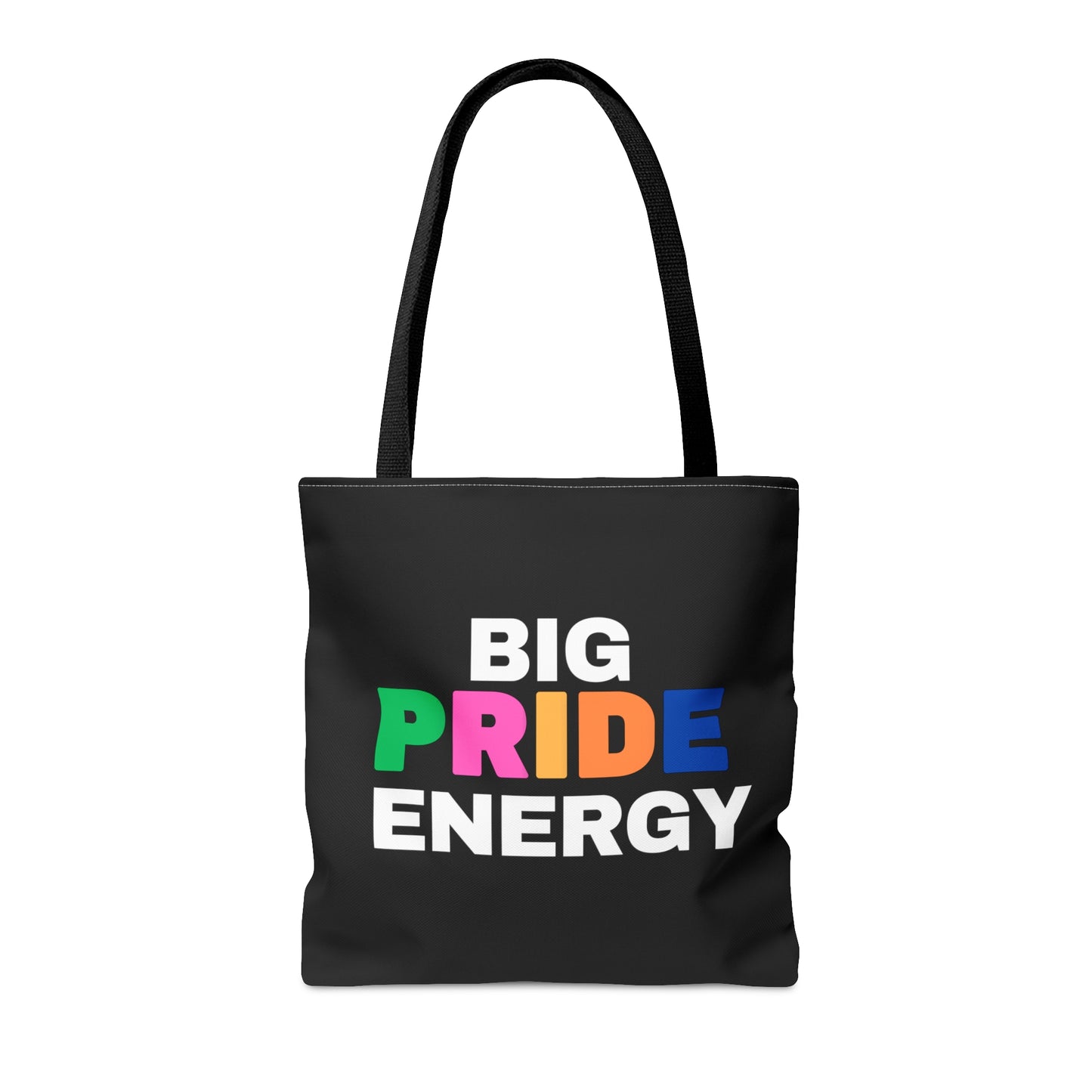 Big Pride Energy Tote Bag (Black)