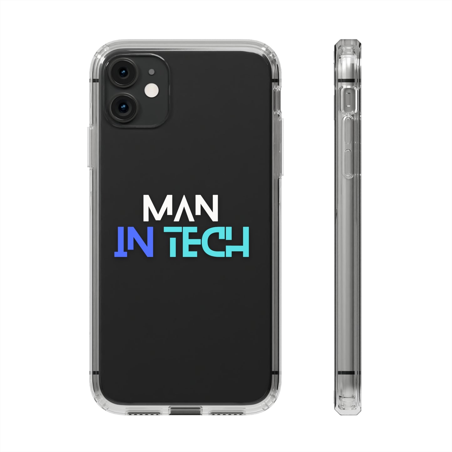 Man In Tech Clear Cases