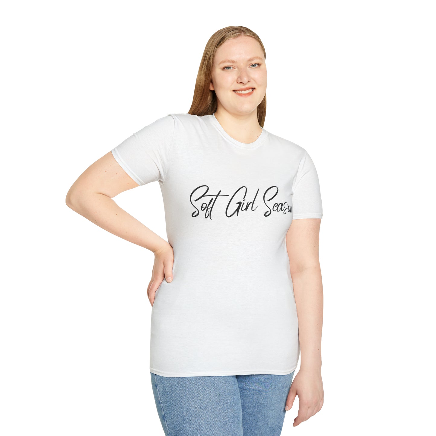 Soft Girl Season Unisex Softstyle T-Shirt (Multiple Colors)