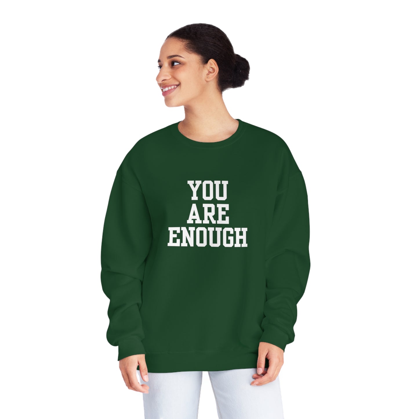 You Are Enough Unisex NuBlend® Crewneck Sweatshirt