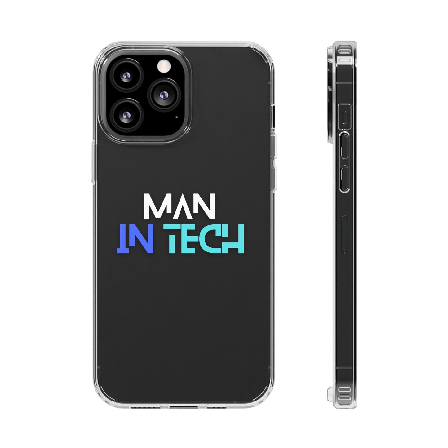 Man In Tech Clear Cases