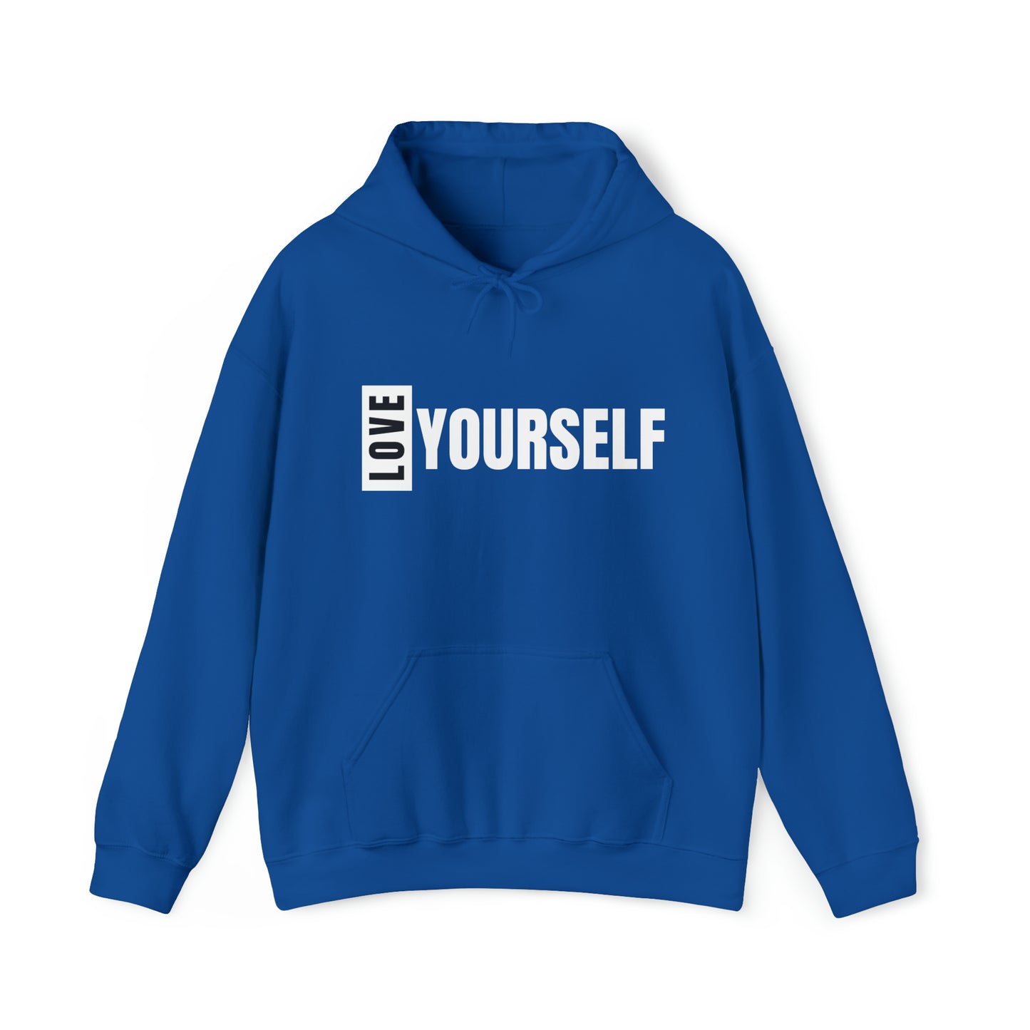 Love Yourself Unisex Heavy Blend™ Hooded Sweatshirt (Multiple Colors)