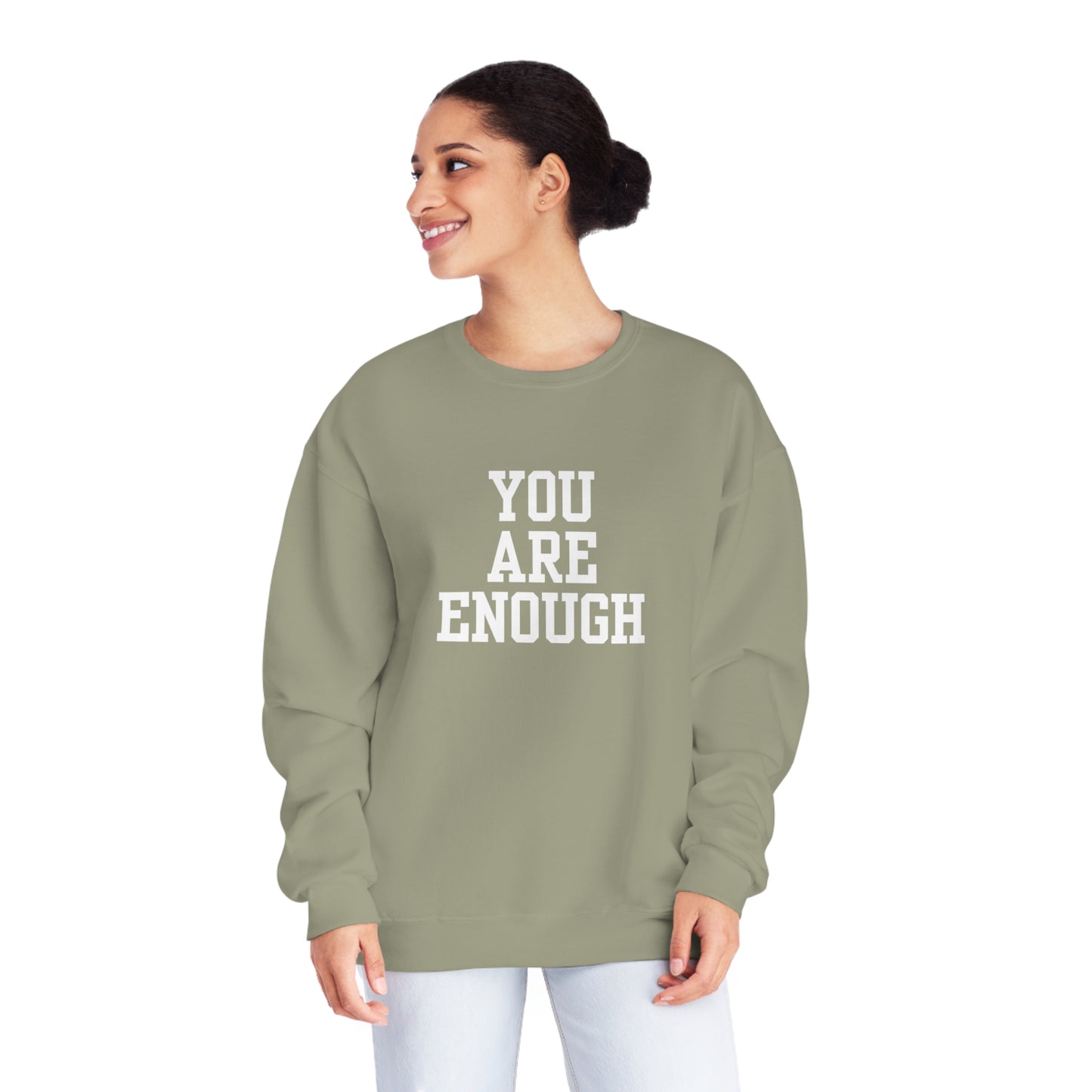 You Are Enough Unisex NuBlend® Crewneck Sweatshirt