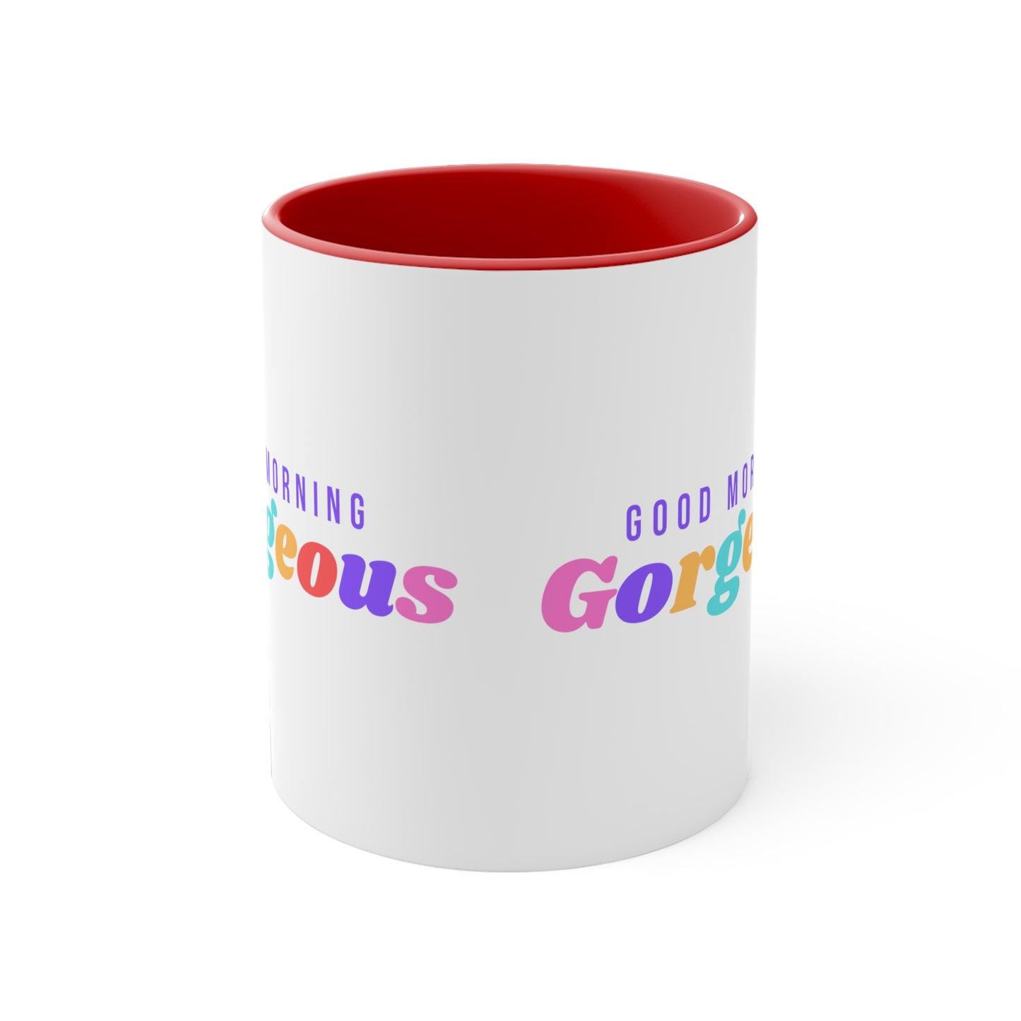 Good Morning Gorgeous Accent Coffee Mug, 11oz
