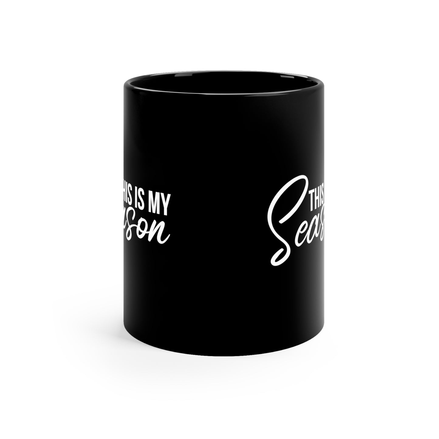This is My Season 11oz Black Mug