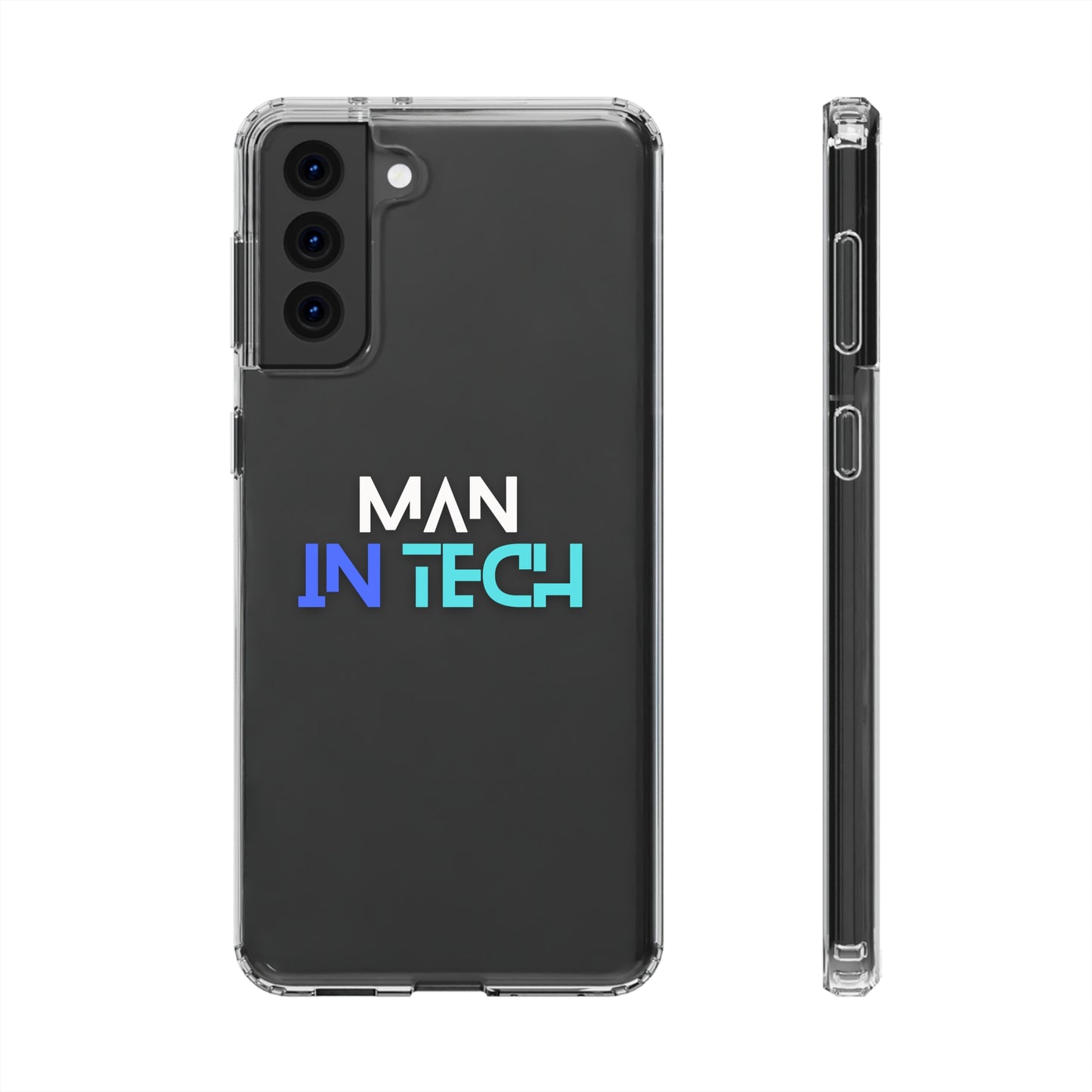 Man In Tech Clear Cases