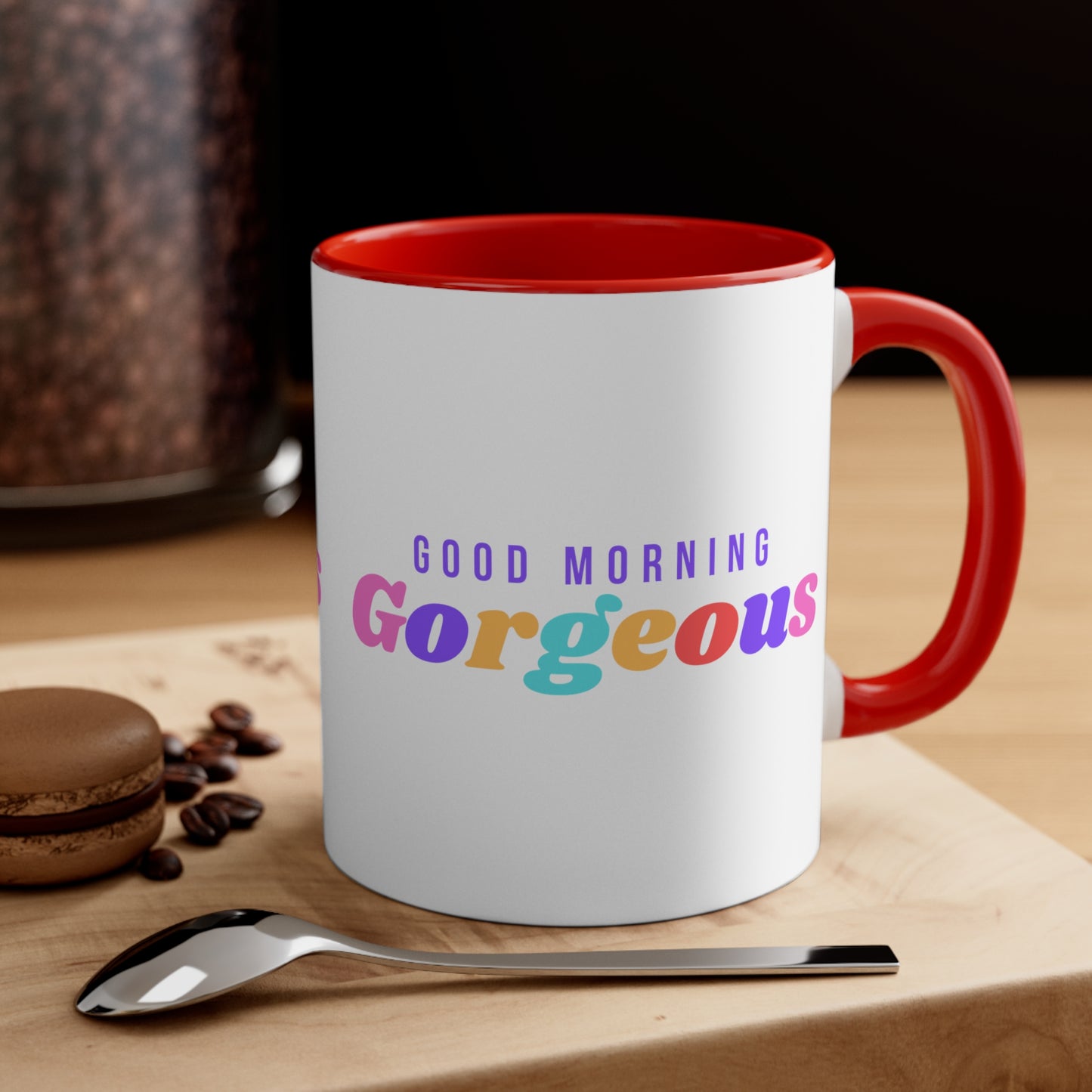 Good Morning Gorgeous Accent Coffee Mug, 11oz