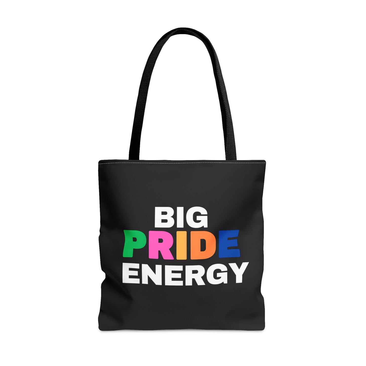 Big Pride Energy Tote Bag (Black)