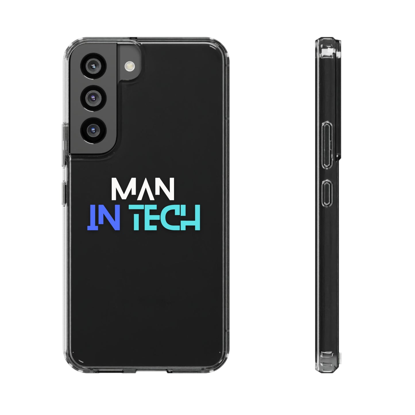 Man In Tech Clear Cases