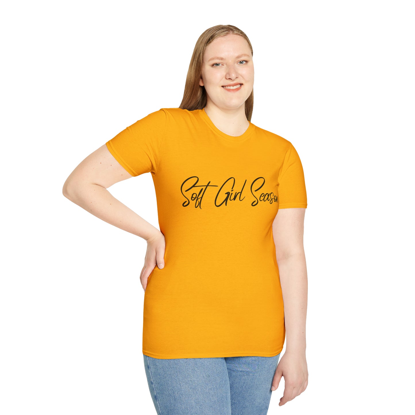 Soft Girl Season Unisex Softstyle T-Shirt (Multiple Colors)